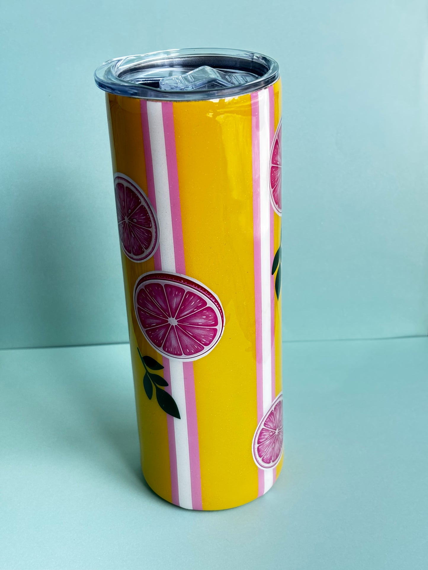 "Squeeze the Day" tumbler