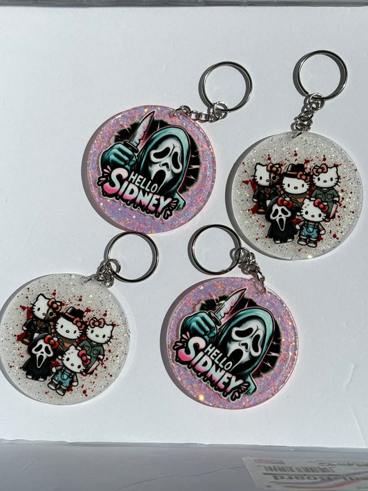 Halloween Acrylic Keychain